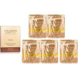 3W Clinic Collagen & Luxury Gold Energy Hydrogel Facial Mask
