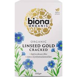 Biona Organic Linseed Gold Cracked 500g