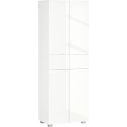 Homcom 4-Door Kitchen Cupboard Storage Cabinet