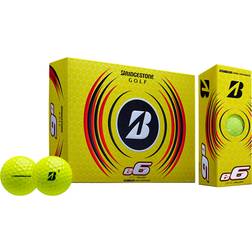 Bridgestone 2023 e6 Golf Balls Yellow