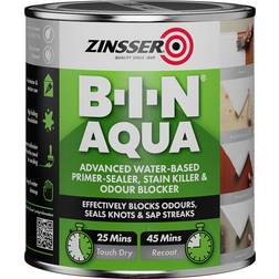 Zinsser Bin Aqua Stain-Blocking Primer Woodstain White