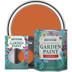 Rust-Oleum Garden Paint Gloss Tiger Tea Orange 0.75L