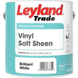 Leyland Trade Vinyl Soft Sheen Wall Paint, Ceiling Paint White