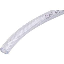 Connect Clear PVC Braided Tubing 8mm ID 30metres