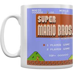 Super Mario Retro Title Mug 32.5cl
