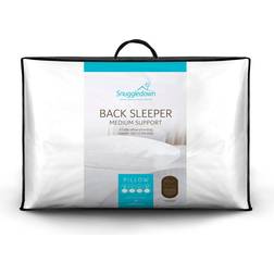 Snuggledown Single Back Sleeper Medium Support Down Pillow