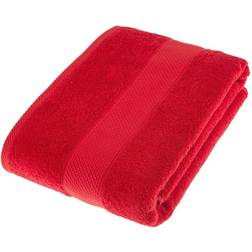 Homescapes Sheet 500 Bath Towel Red