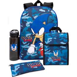 Sonic the Hedgehog Camo Backpack Set