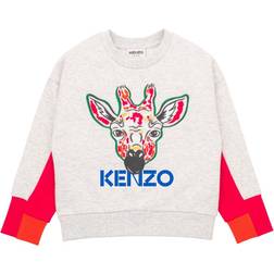 Kenzo Giraffe Face Sweatshirt - Grey (K15568-A11)