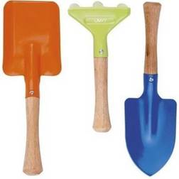 3 Piece Gardening Set Tools for Kids Multicolor