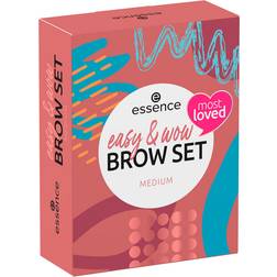 Essence easy & WOW gift set Medium for eyebrows shade