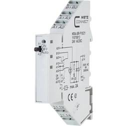 Metz Connect Coupler module 24, 24 V AC, V DC max 1 change-over 11070813 1 pcs