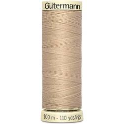 Gutermann sew-all thread: 100m beige 186
