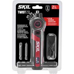 Skil 4V Cordless Rechargeable Screwdriver with Bit Set