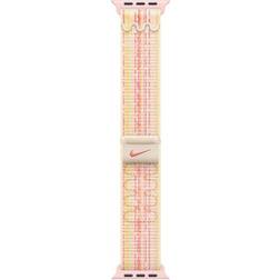 Apple Watch Nike Sport Loop polarstern/pink