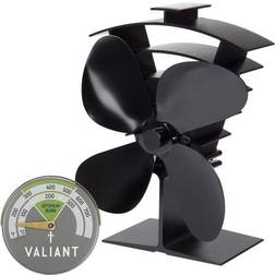 Valiant Premium IV Stove Fan Magnetic Thermometer Twin Pack