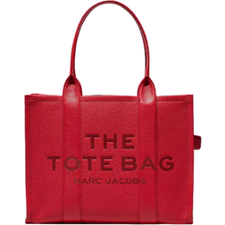Marc Jacobs The Leather Large Tote Bag - True Red