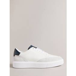 Ted Baker Luigis Sole Leather Trainers, White