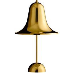 Verpan Pantop Portable Shiny Brass Table Lamp 30cm