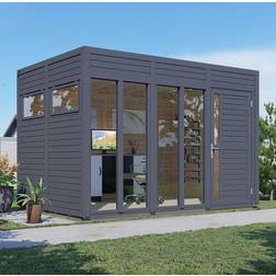 Rowlinson Bertilo Cubus 3 Studio Wooden Summer House (Building Area )