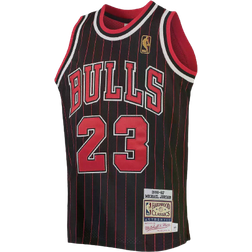 Mitchell & Ness Michael Jordan Black Red Chicago Bulls 1996-97 Hardwood Classics Authentic Jersey