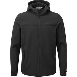 Tog24 Feizor Men's Softshell Hooded Jacket - Black