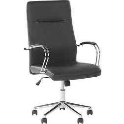 Beliani Faux Leather Office Chair 122cm