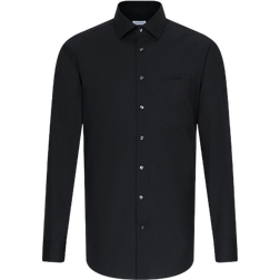 Seidensticker Smart Essentials Poplin Business Shirt - Black