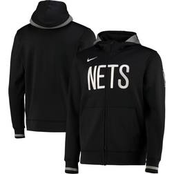 Nike Brooklyn Nets Thermaflex Full Zip Hoodie Mens