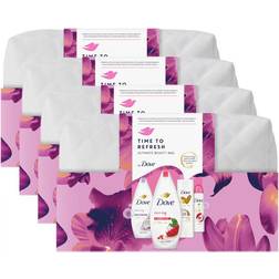 Dove Time To Refresh Bath & Body 4Pcs Gift Set For Her 4-pack