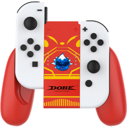 Dobe Opladergreb til Nintendo Switch & OLED Rød