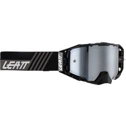 LEATT Velocity Iriz Stealth Silver Goggles 2023, Stealth/Silver