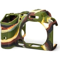 Easycover Silikon-Schutzhülle für Canon R7 camouflage