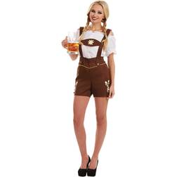 Fun Shack Womens Bavarian Lederhosen Costume