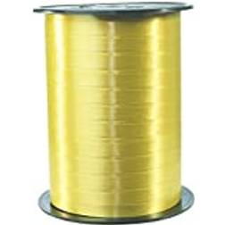 Clairefontaine 601775C Smooth Counter Ribbon Roll Single Reel 7mm x 500m Length Roll, 11.7 x 9.5cm Spool Suitable for Gift Wrapping & Crafting Gold