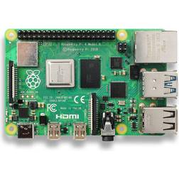 Waveshare Raspberry Pi 4 Model B 4GB RAM with Powerful Processor Faster Networking Support Dual 4K Output and Different Choice of RAM