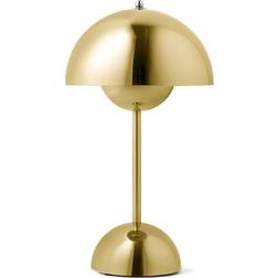 &Tradition Flowerpot VP9 Brass-Plated Table Lamp 29.5cm