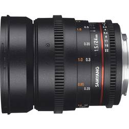 Samyang 24mm T1.5 ED AS UMC VDSLR II for Nikon F