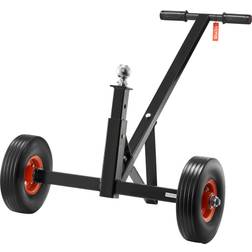 Vevor Adjustable Trailer Dolly 600-1000lbs Tongue Weight Capacity Carbon Steel Trailer Mover Black