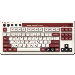 8Bitdo Retro Mechanical Keyboard, Bluetooth/2.4G/USB-C Hot 87 Super Buttons