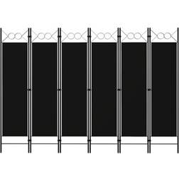 vidaXL 6-Panel Room Divider 240x180cm