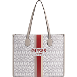 Guess Silvana G Cube Logo Shopper - Grey multi