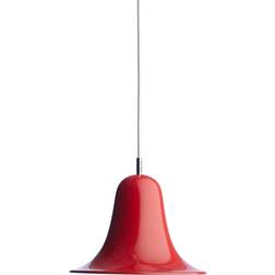 Verpan Pantop Light Red Pendant Lamp 23cm