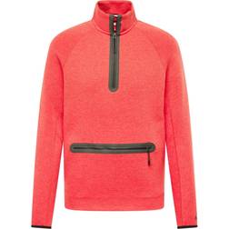 Nike Men's Tech Fleece Half-Zip Sweatshirt Light University Red/Black