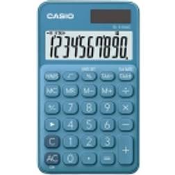 Casio SL-310UC-BU Pocket calculator Blue Display digits 10 solar-powered, battery-powered W x H x D 70 x 8 x 118 mm