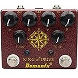 DemonFX KING OF DRIVE Combined OD/Distortion Guitar Pedal