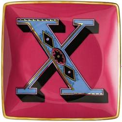 Versace Holiday Alphabet X Serving Dish