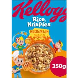 Kellogg's Rice Krispies Multigrain Shapes Honey 350g 1pack