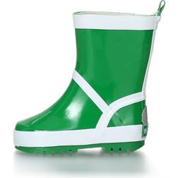Playshoes Green Reflective Rain Boots 20-21