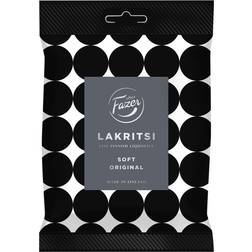 Fazer Lakritsi Soft & Original Fine Finnish Licorice Bag 150g 5.3oz